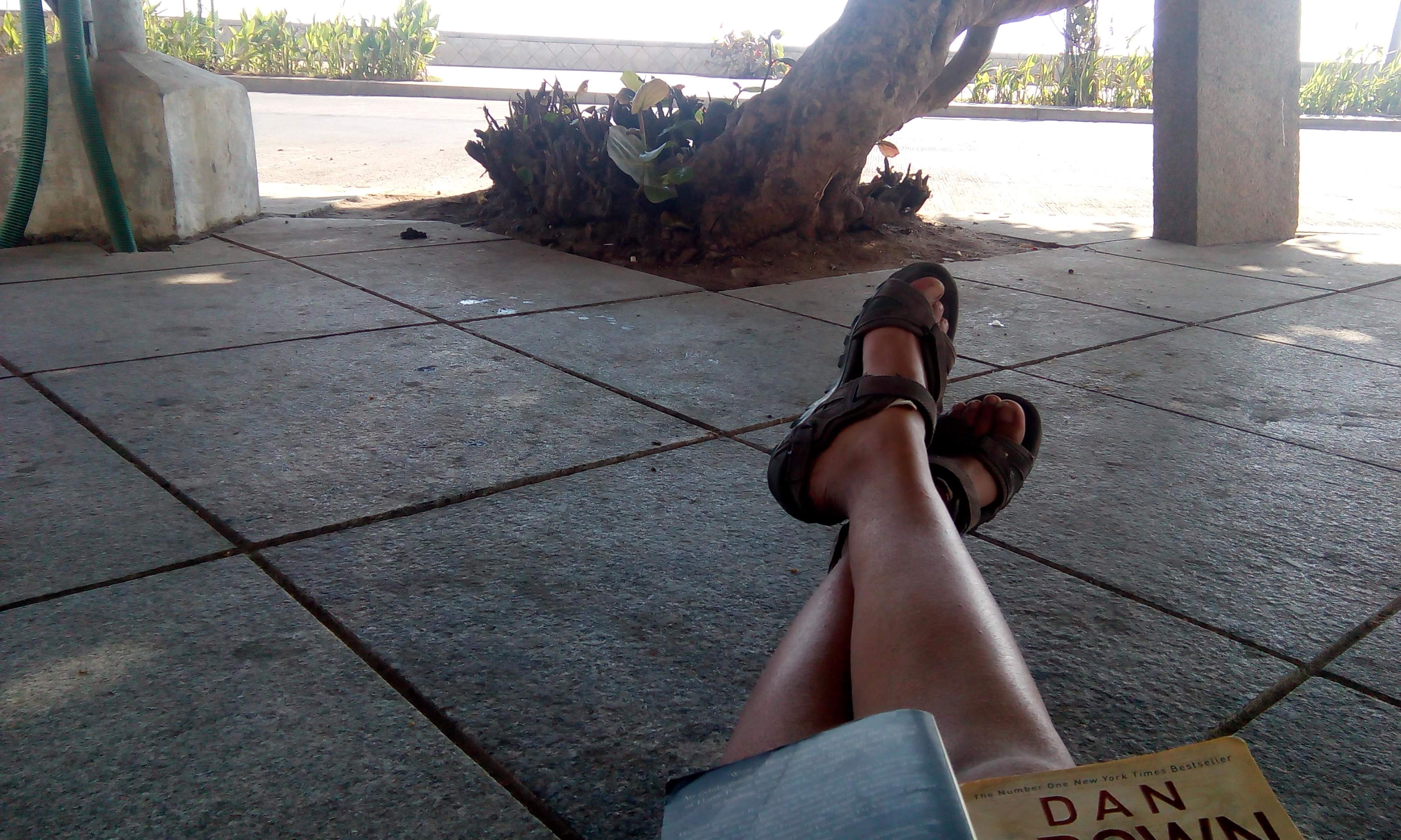 Cycling solo along the Pondicherry promenade